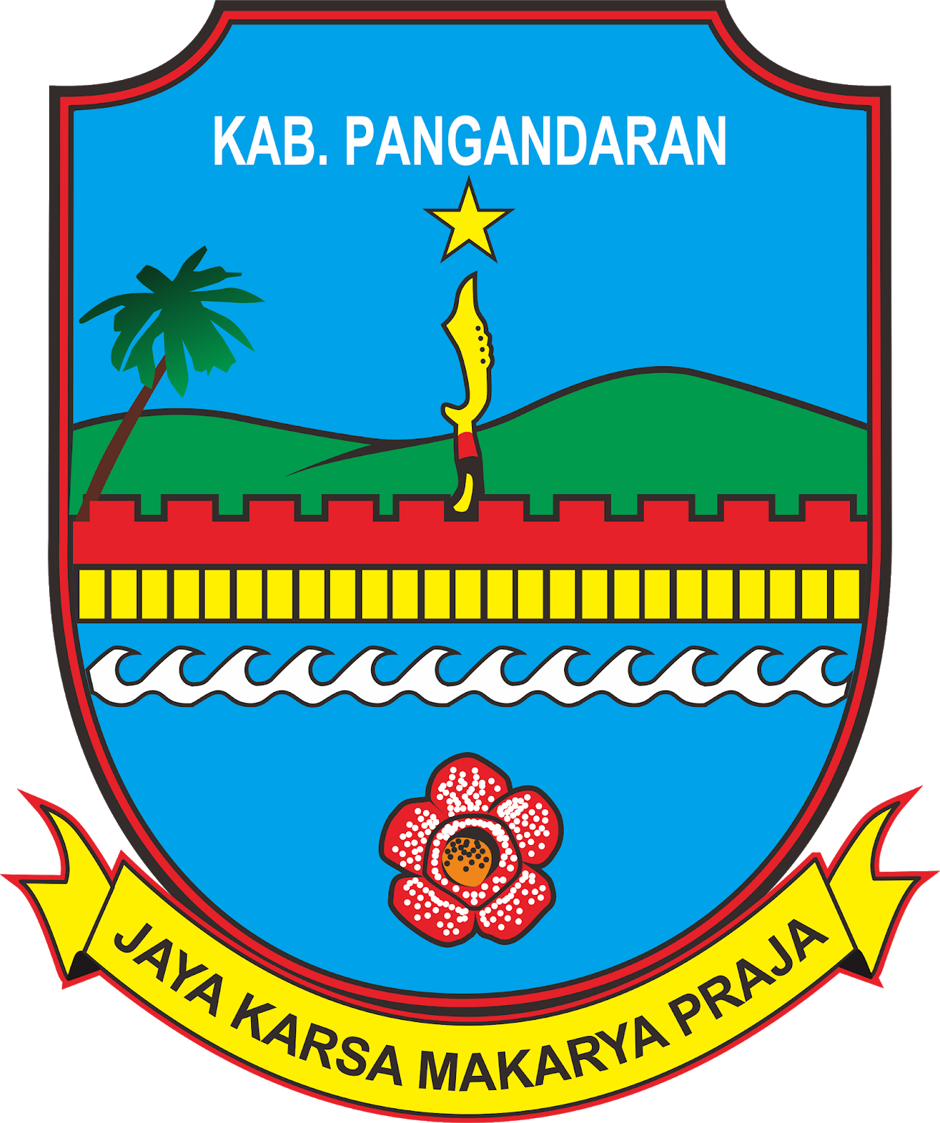 Lambang Kabupaten Pangandaran